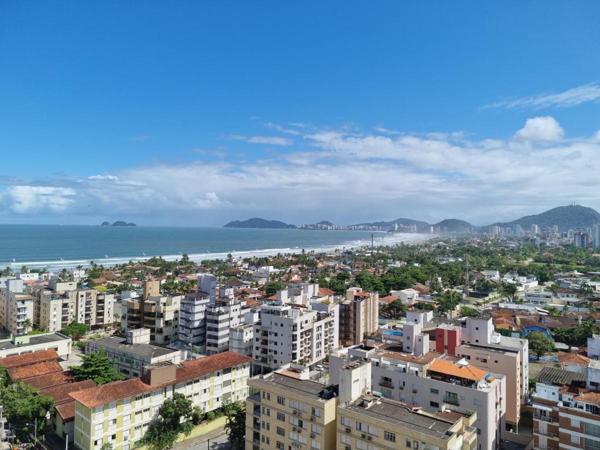 Apartamento Encantador Guarujá Enseada Vista Mar Esterno foto