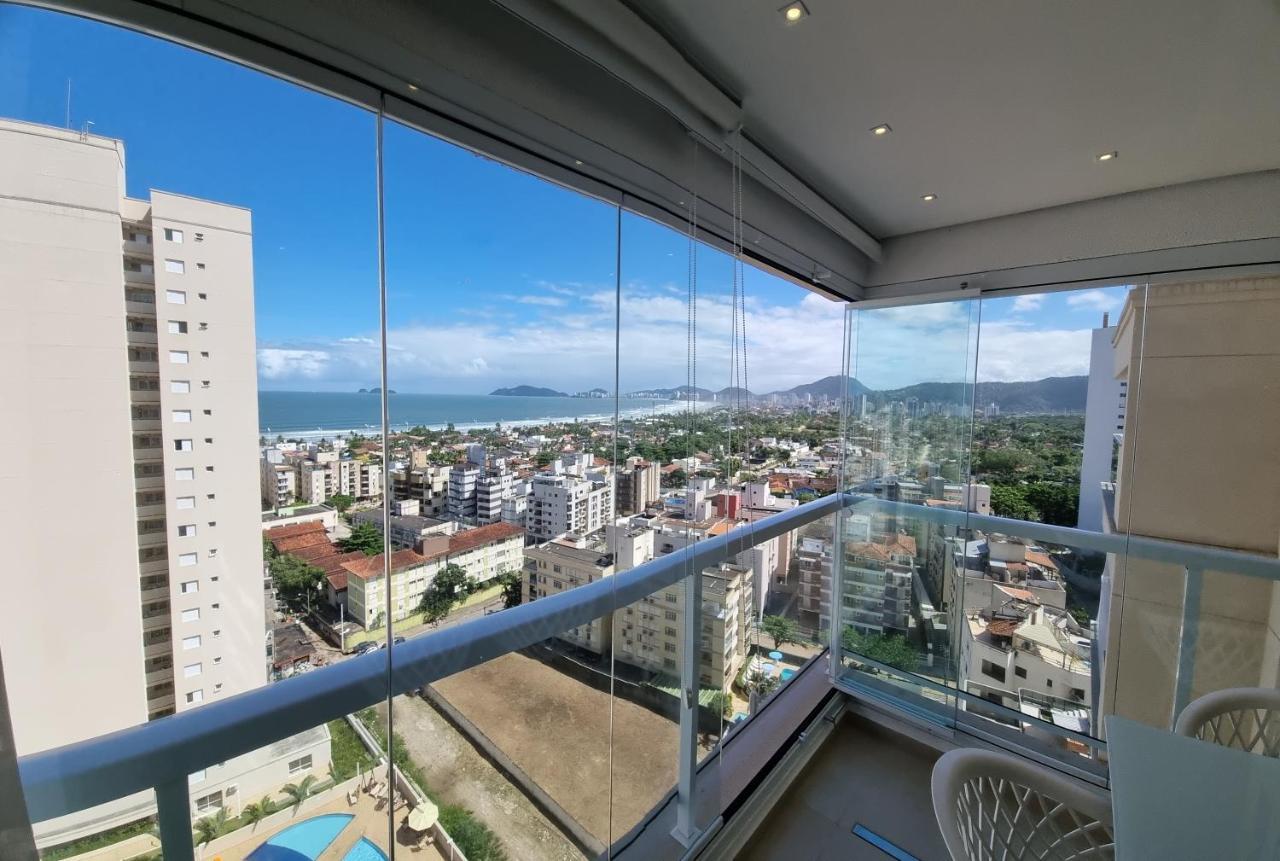 Apartamento Encantador Guarujá Enseada Vista Mar Esterno foto