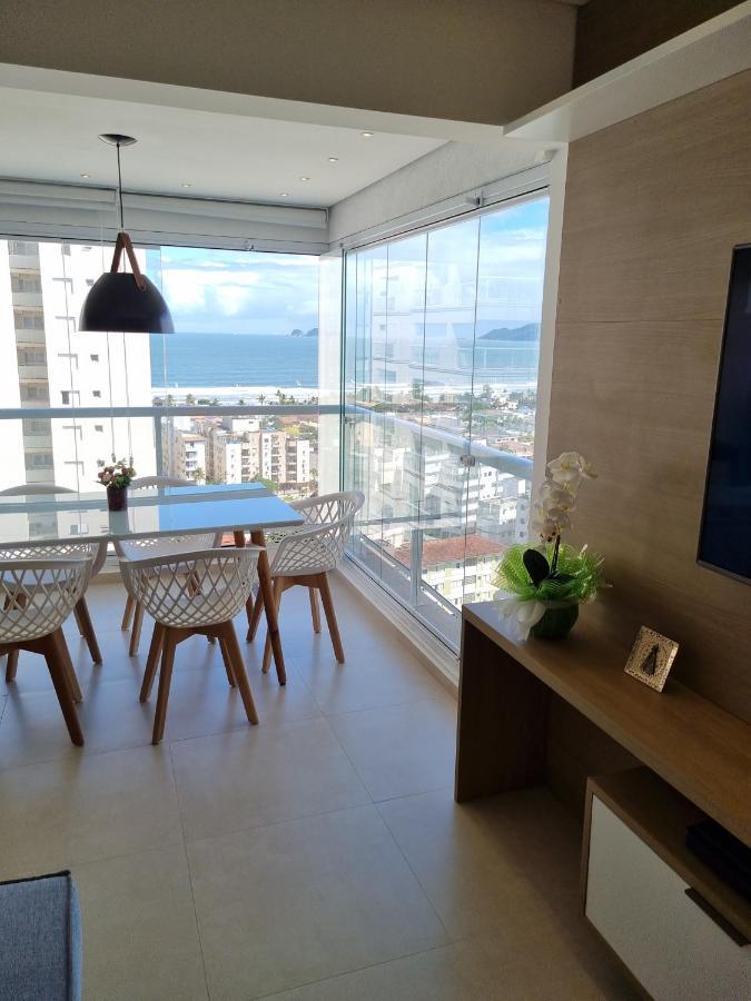 Apartamento Encantador Guarujá Enseada Vista Mar Esterno foto